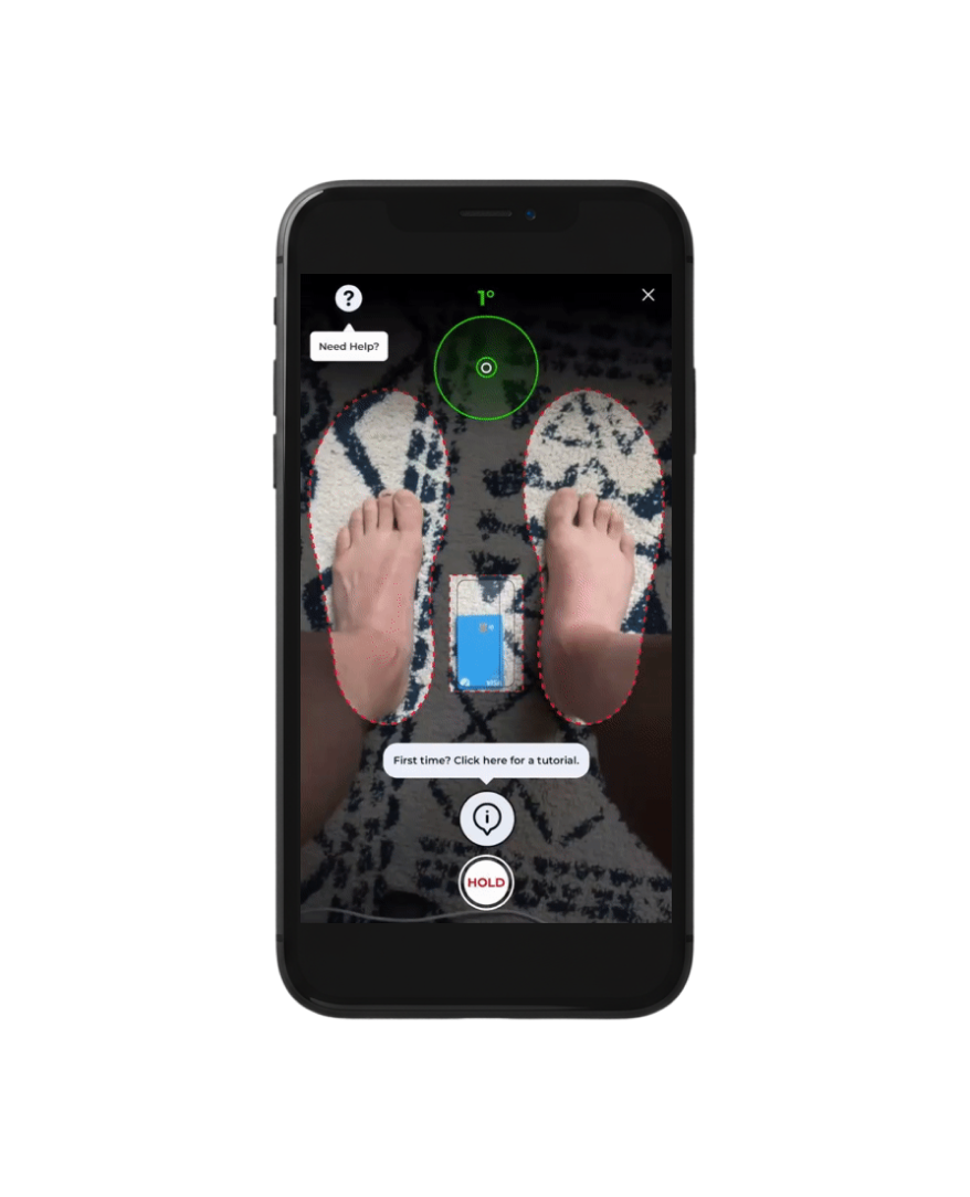 SCAN YOUR FEET