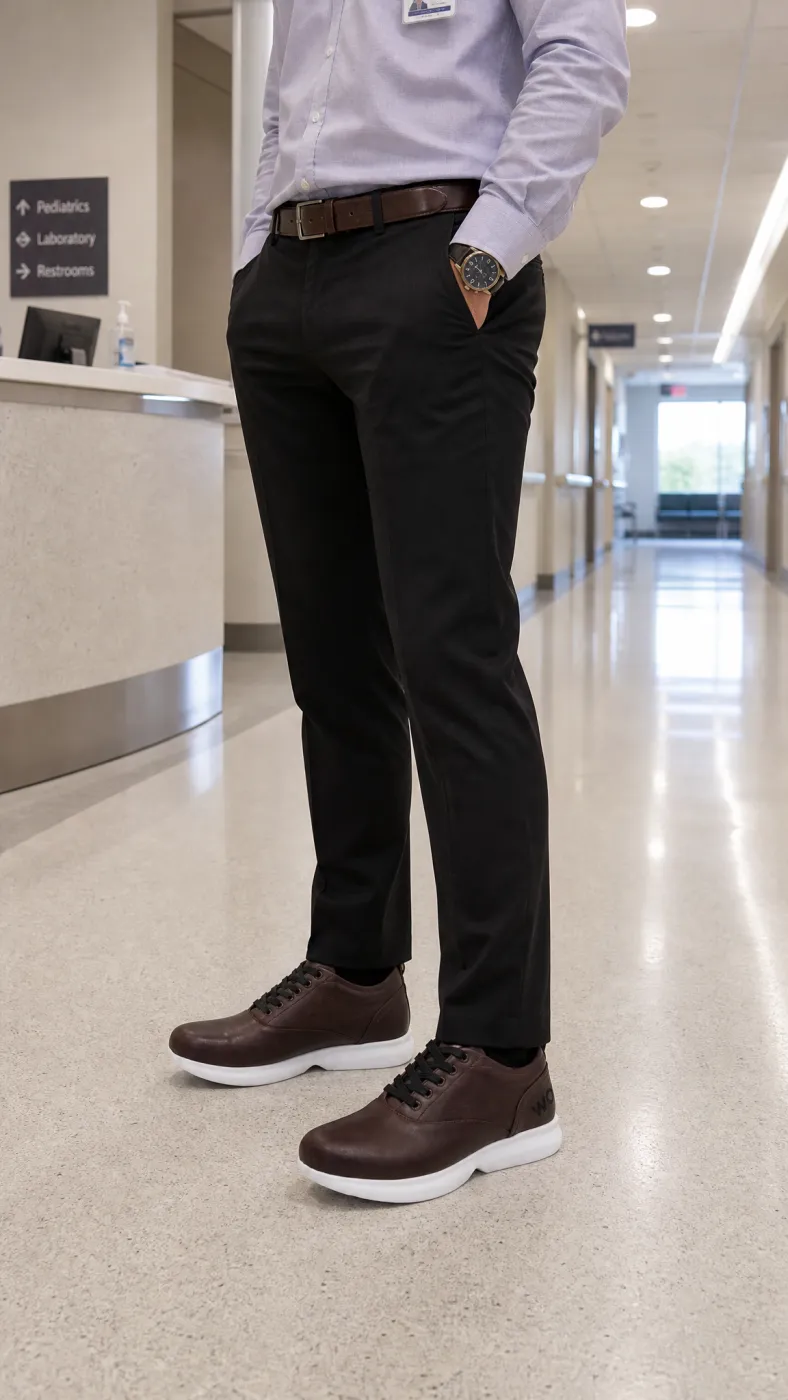 Walking On Air footwear detail for healthcare